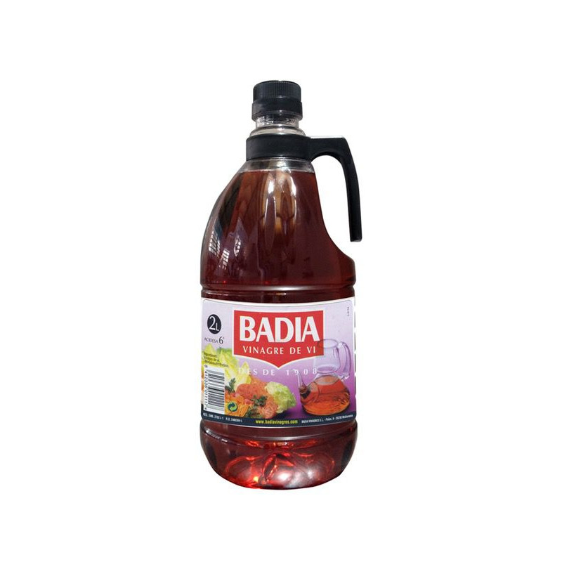 VINAGRE DE VINO TINTO 6/2 lt.